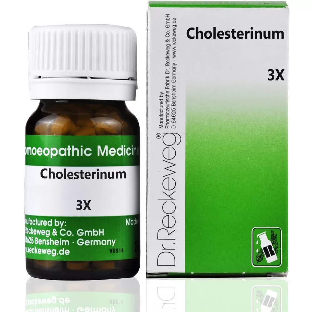 Dr. Reckeweg Cholesterinum tablet 3x (20 g) - India Drops