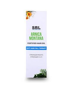 Arnica Montana Fortified Hair Oil by SBL – Indiadrops