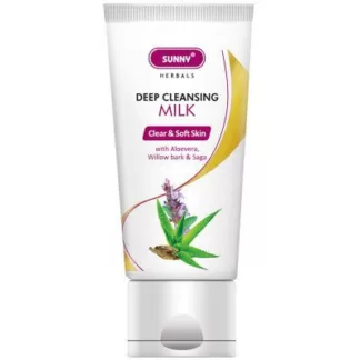 Bakson Sunny Deep Cleansing Milk with Aloevera (100ml) - India Drops