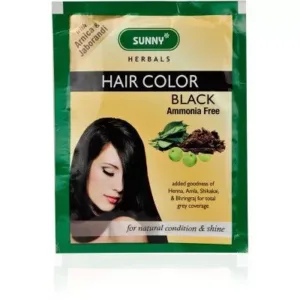 Bakson Sunny Hair Color (Black) (20gm) - India Drops