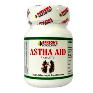 Bakson's Astha Aid Tablet (75tab) - India Drops