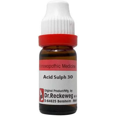 Dr. Reckeweg Acid Sulphuricum 30 CH (11ml) - India Drops