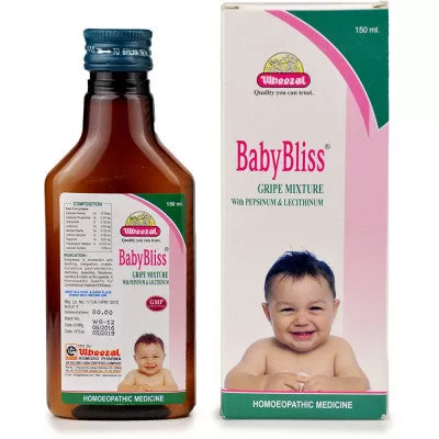 Wheezal Baby Bliss Gripe Mixture (150ml) - India Drops