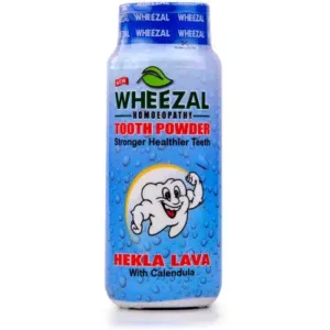 Wheezal Hekla Lava Tooth Powder (100g) - India Drops