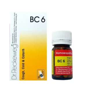 Dr. Reckeweg Bio-Combination 6 (BC 6) Tablet (20gms) - India Drops