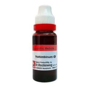 Dr. Reckeweg Yohimbinum Mother Tincture Q (20ml) - India Drops