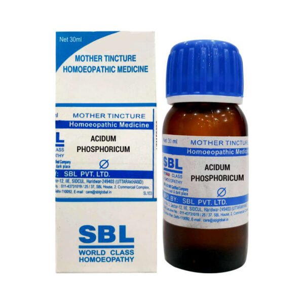 SBL Acidum Phosphoricum Mother Tincture Q (30ml) - India Drops